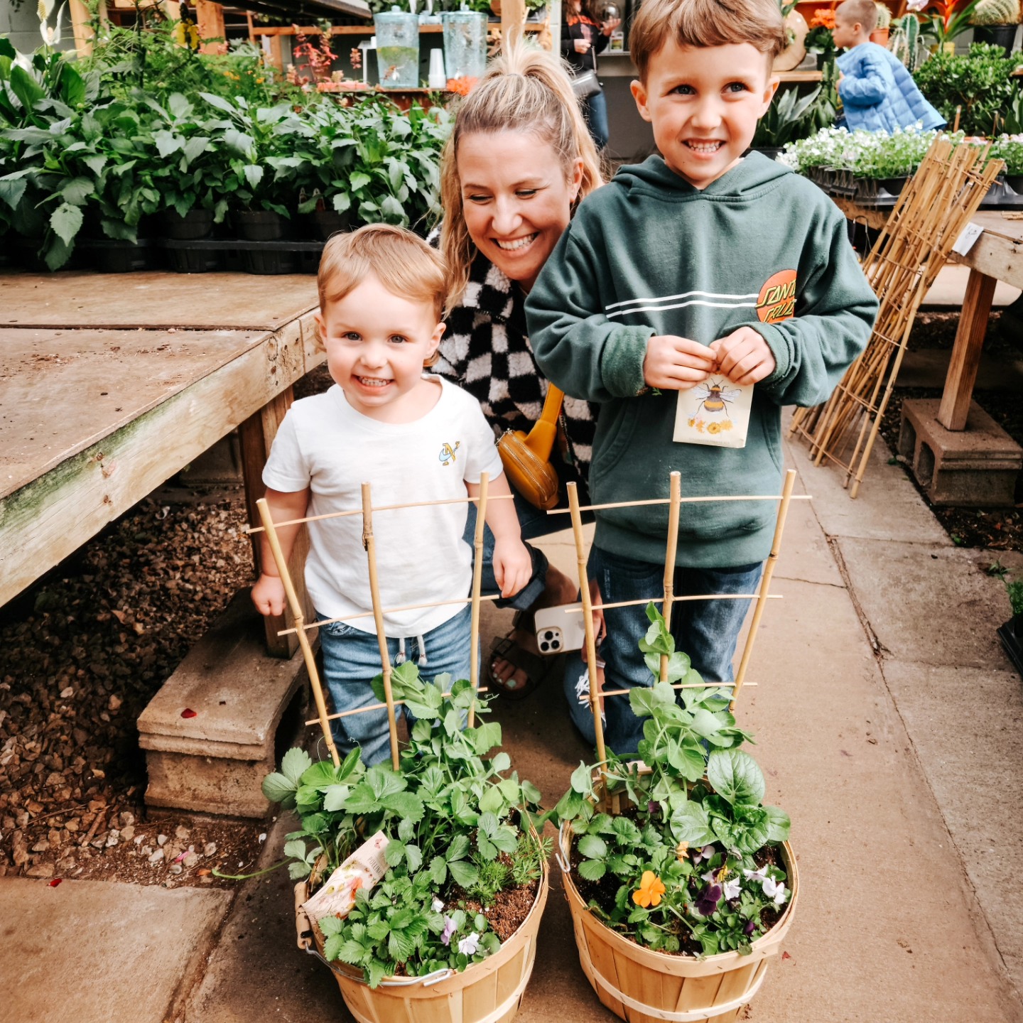 Kids Edible Baskets Workshop on April 11th at 10:30am